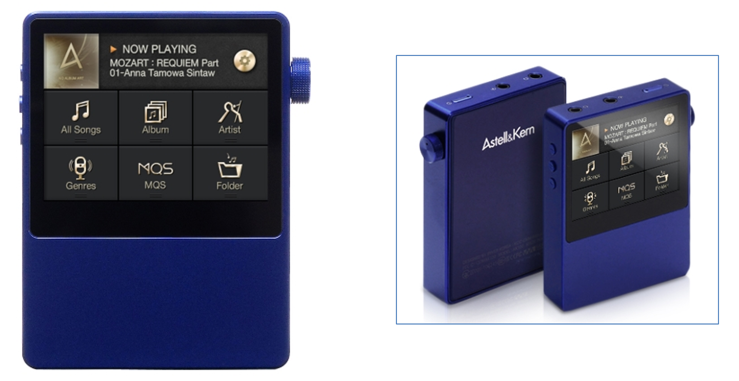 Astell&Kern AK100Ⅱ 64GB Smoky Blue